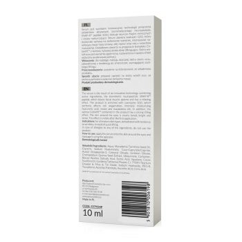 53795H LIFTING PEPTIDE Home terApis Liftingująco-napinające serum pod oczy z SNAP-8™ peptide / 10ml